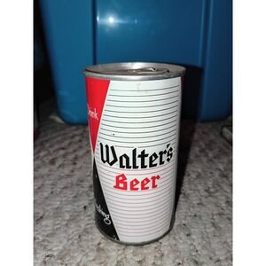 Walter's Beer Ring Top Little Rust Empty Beer Can 1960-70